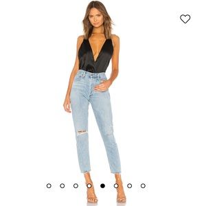 • Agolde • Women’s Jamie High Rise Classic Jeans Shakedown Wash / Blue 26 Dist